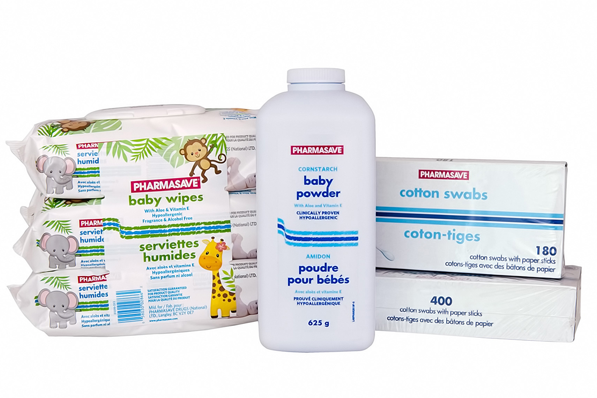 Baby and Child Pharmasave Brand Products.