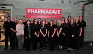 Pharmasave Brentwood Bay Staff Photo for Best Store of the Year Award
