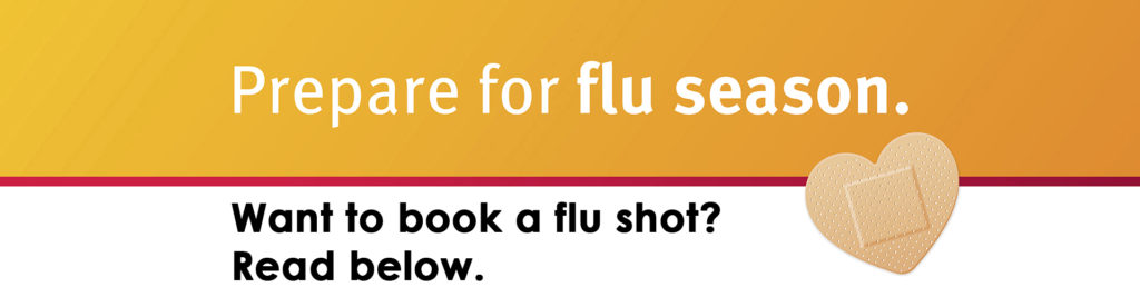 FLU SHOTS 202021 APPT BOOKING Pharmasave Heritage