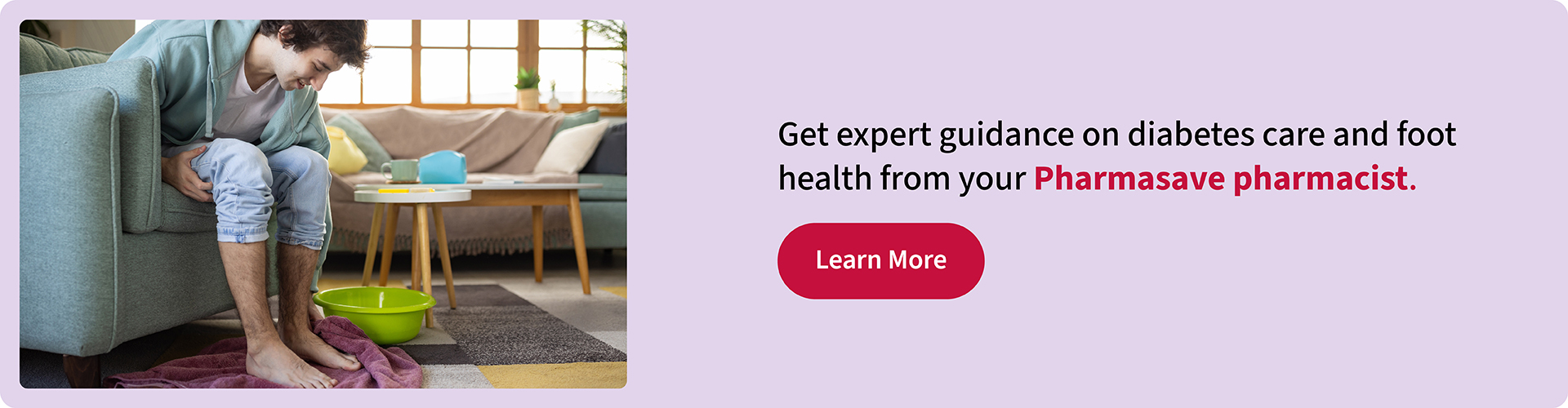 Pharmacist at Pharmasave provide expert health guidance for diabetes care and overall foot health.