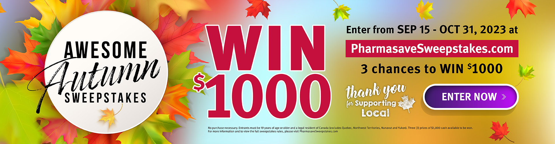 Pharmasave Sweepstakes 2023