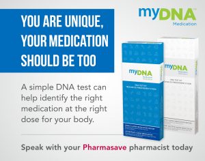 myDNA - Speak with your Pharmasave Richlea Square pharmacist today.