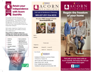 Acorn Stair Lift brochure _HendersonsPharmacy