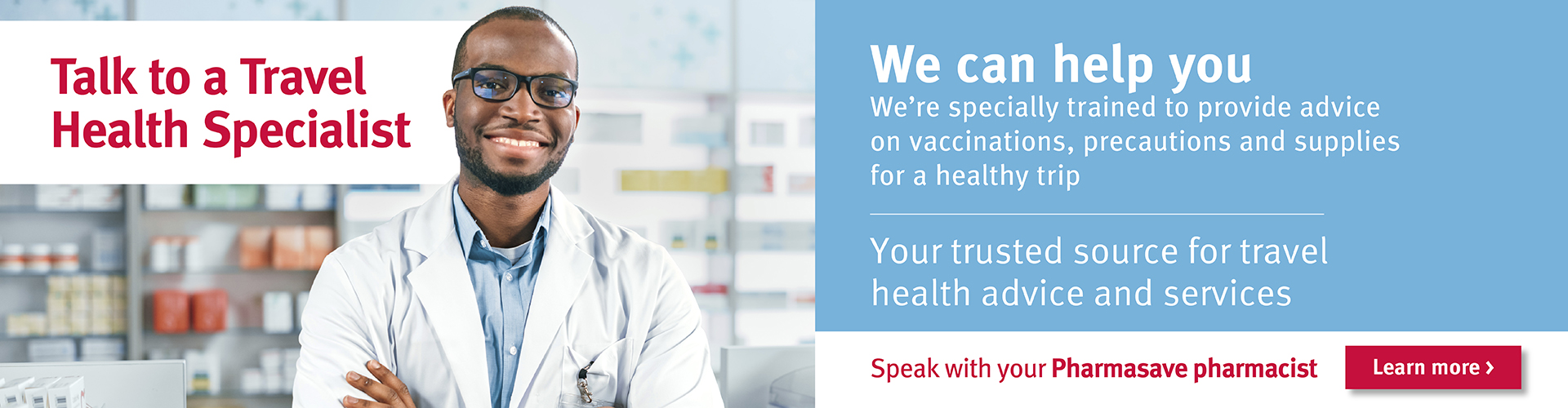 Pharmasave Travel Health Specialist