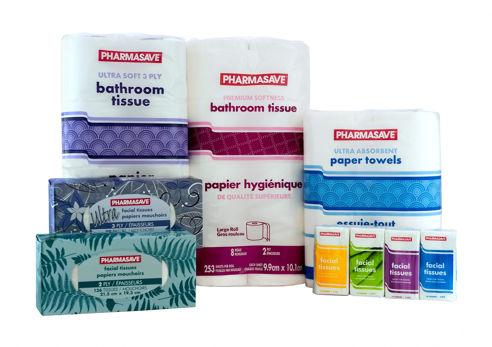 Pharmasave Brand household products.