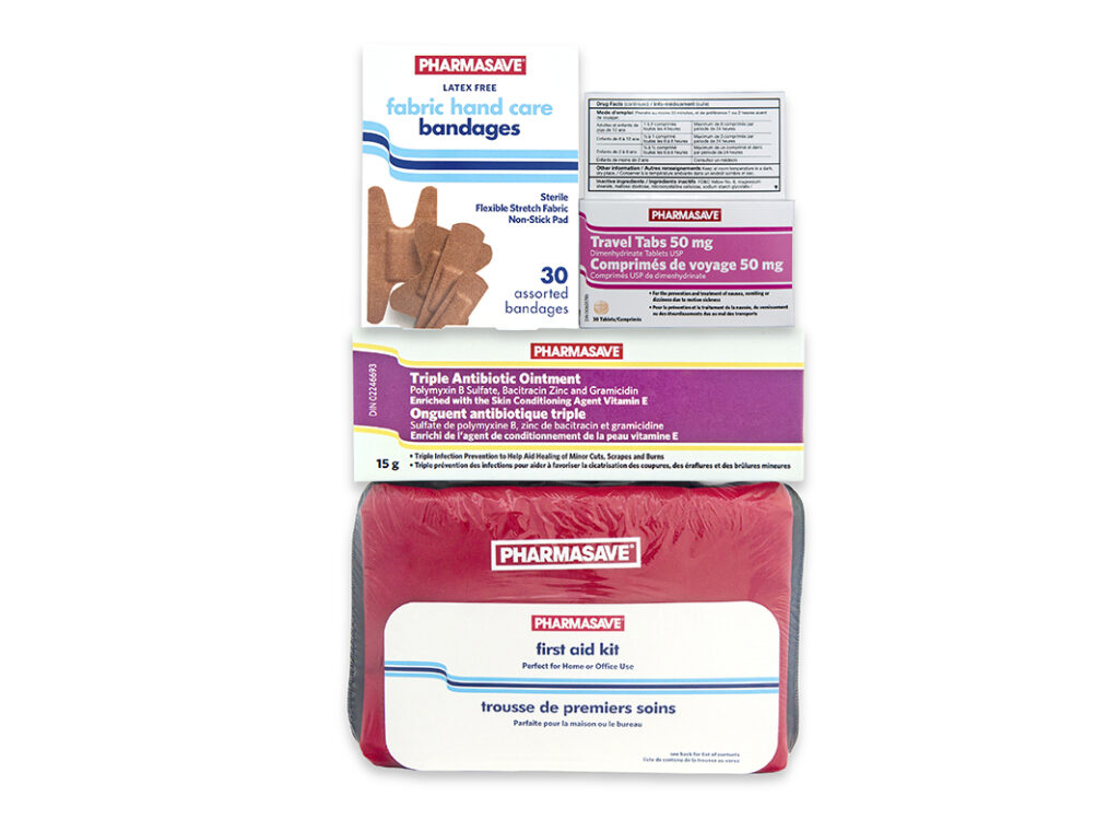 First Aid products by Pharmasave Brand