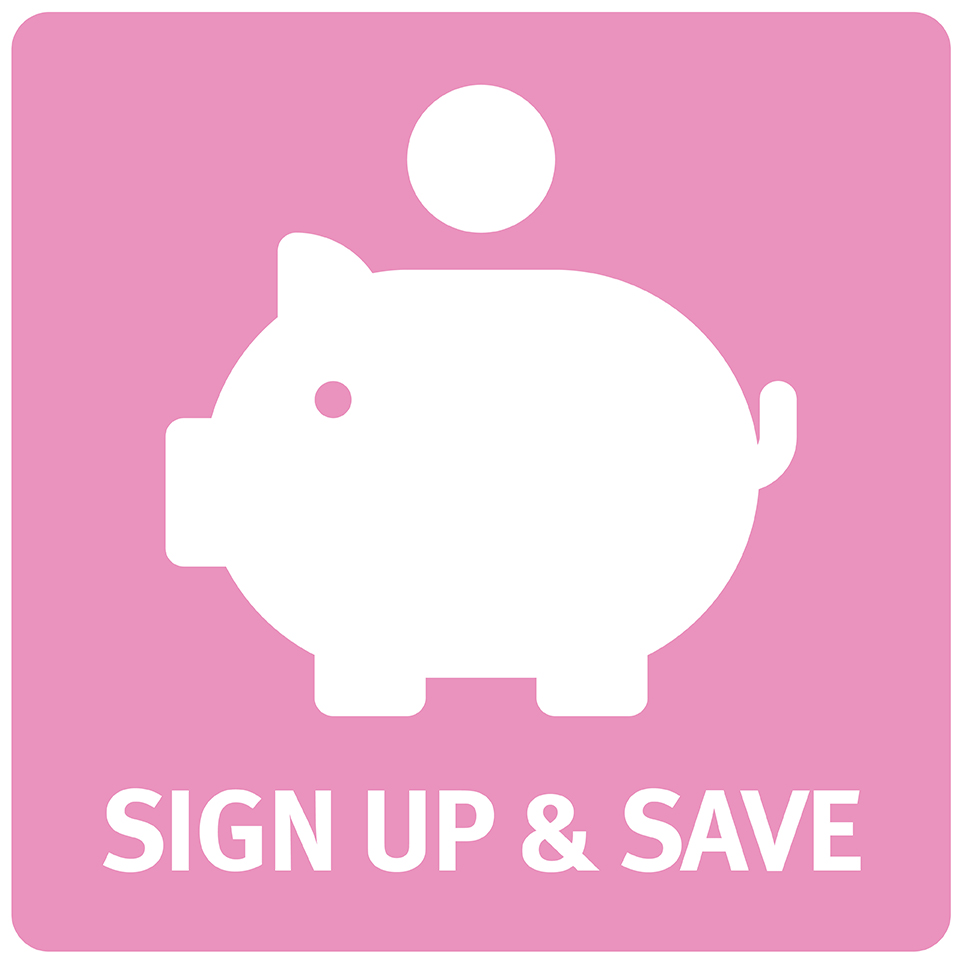 Sign Up & Save