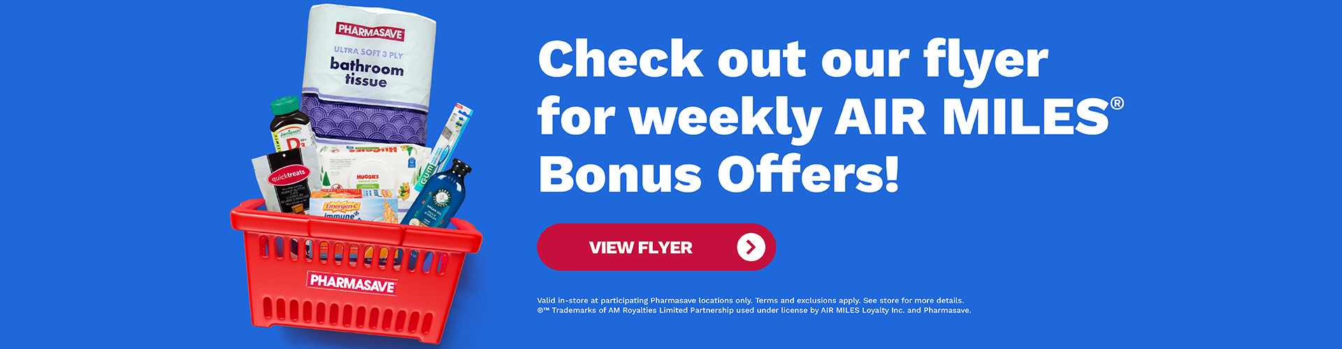 Find Air Miles Bonus Offers in our Weekly Flyer