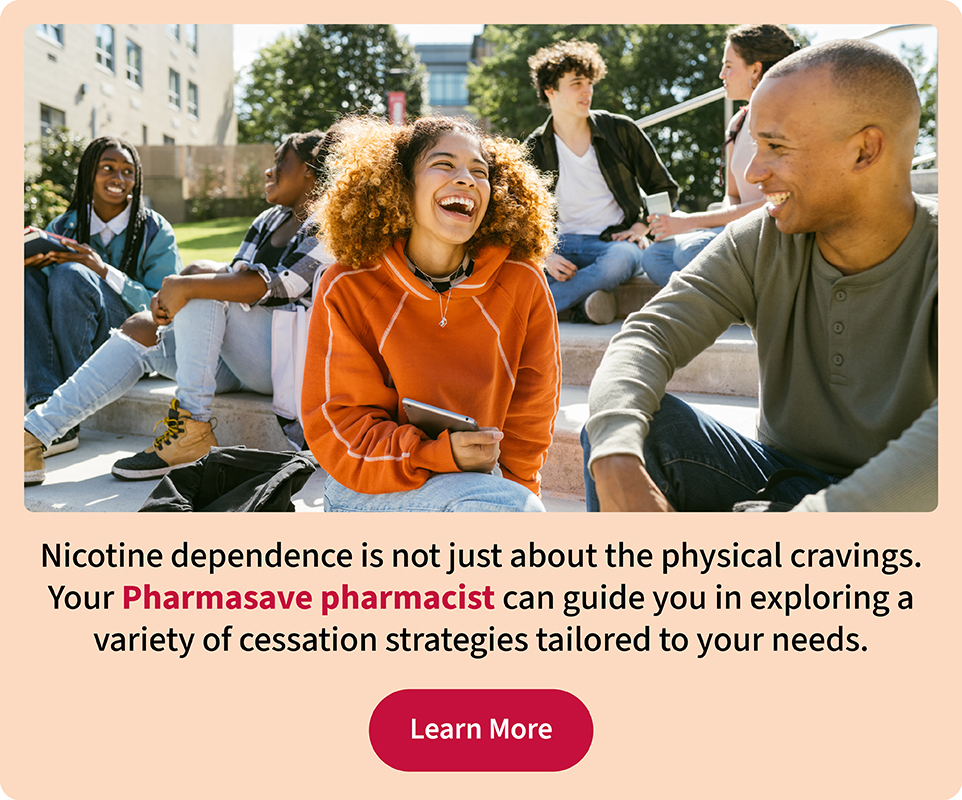 Nicotine dependence is not just about the physical cravings. Click to learn more.