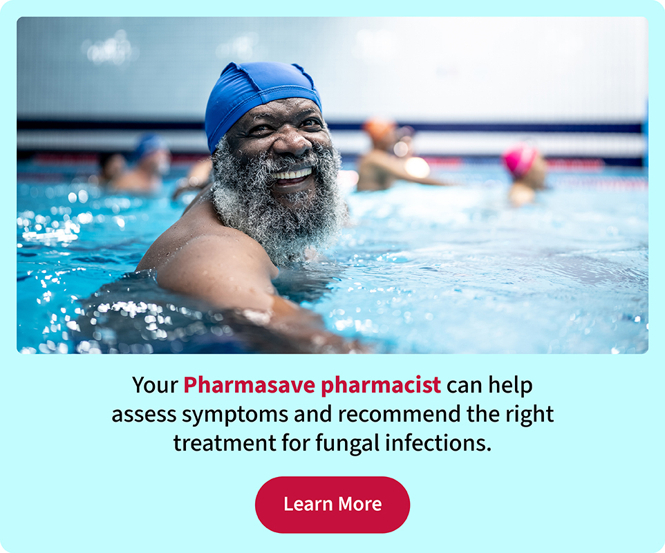 Pharmasave provides treatment for fungal infections like athlete's foot, ringworm, and more. Get treatment in a safe space with immediate remedies for your infection .