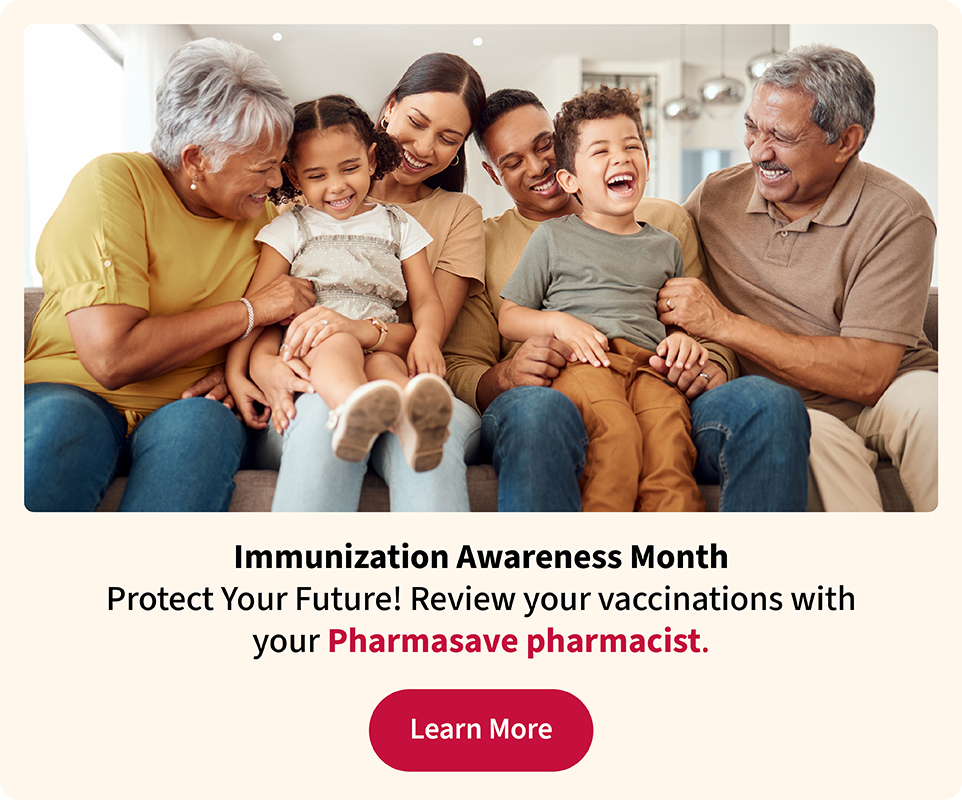 Pharmacies can now provide vaccinations for adults and children. Speak with your local Pharmasave for more information.
